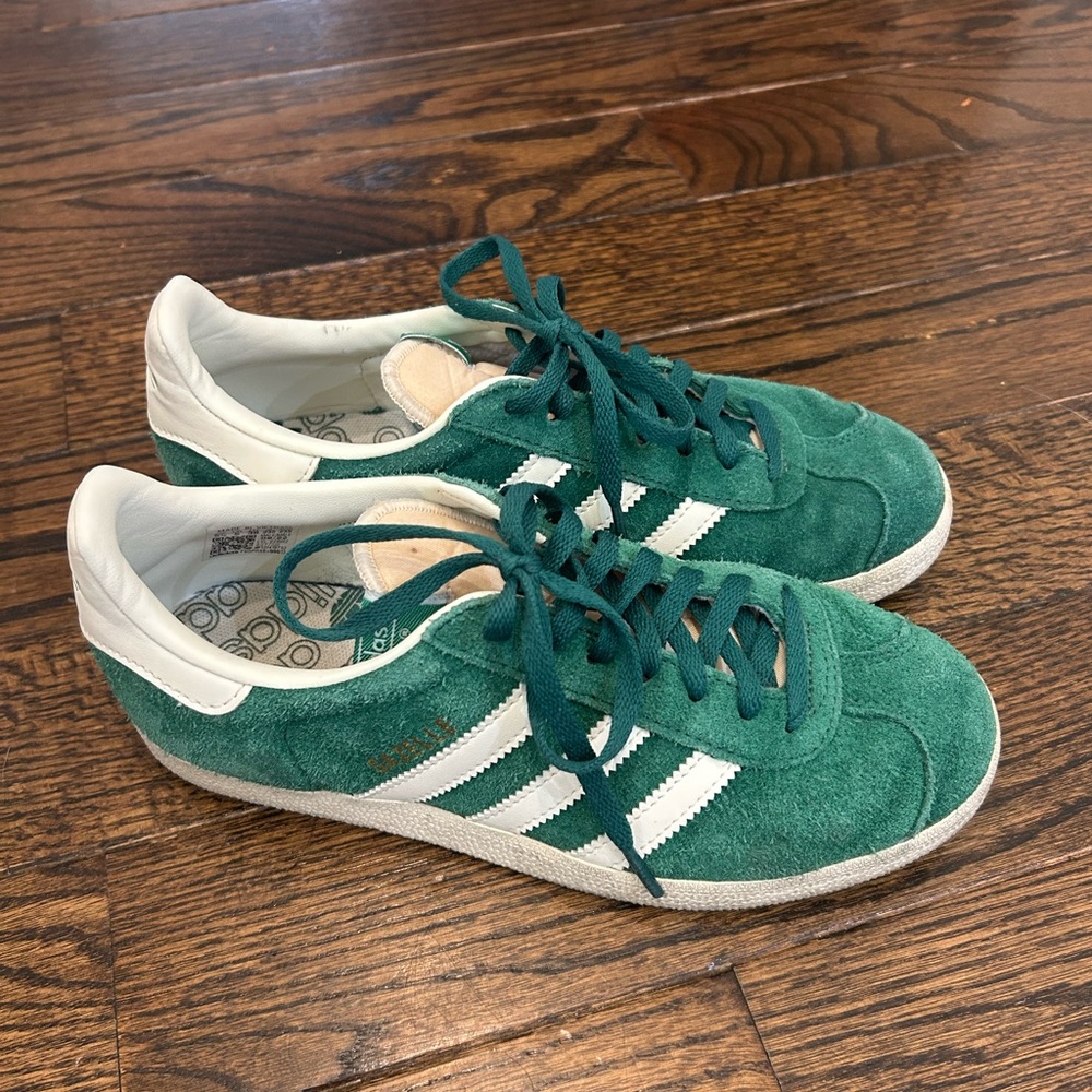 Adidas Gazelle Green Suede